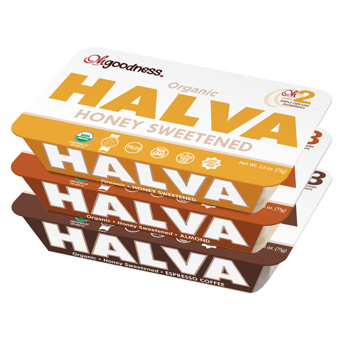 Organic Halva Trays